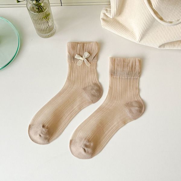 Ruususukat Mid Socks KHAKI Khaki