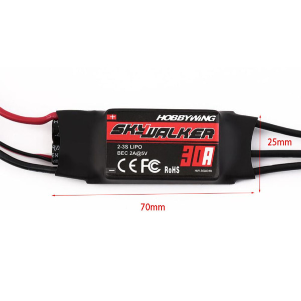 1 stk børsteløs ESC elektronisk hastighedsregulator 60A 60A 60A