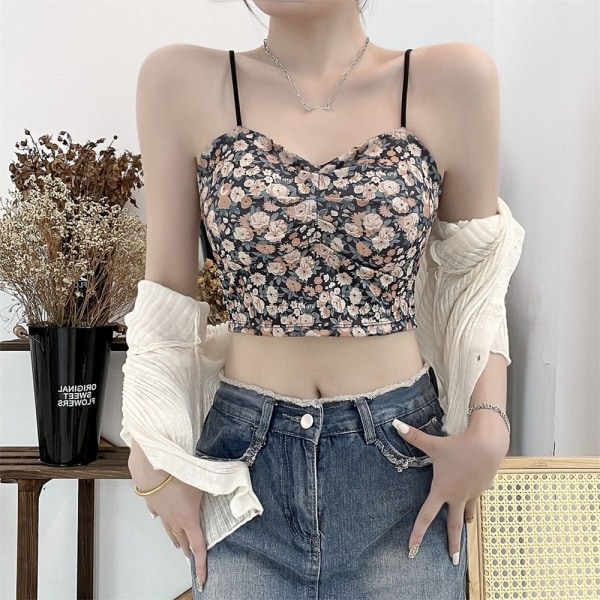 Kukkakuvioiset Camisole- print , VÄRI 1 VÄRI 1 Color 1