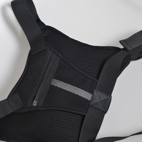 Outdoor Sports Rintalaukku Vedenkestävä Eturintapakkaus MUSTA Black