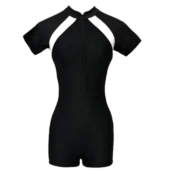Kvinde Badedragt Strandbadedragt SKORTÆRMER KORTÆRMER SShort Sleeved
