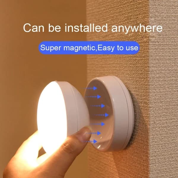 LED Natlys PIR Bevægelsessensor Natlys Koldt Lys Koldt cold light