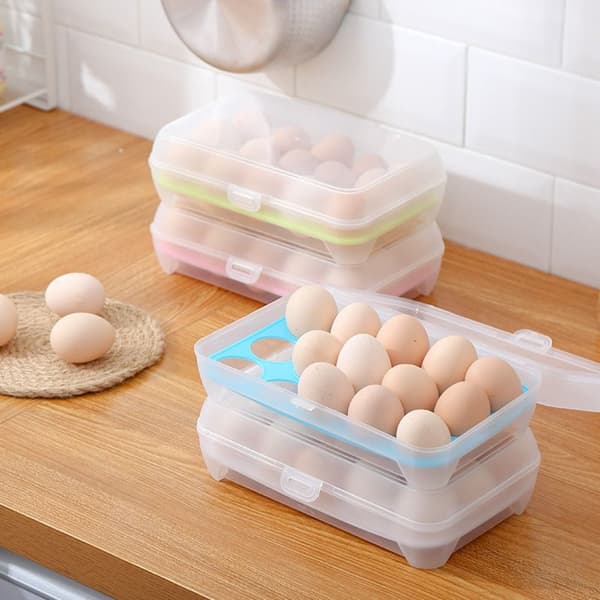 Egg Fresh Oppbevaringsboks Matbrett Beholdere ROSA pink