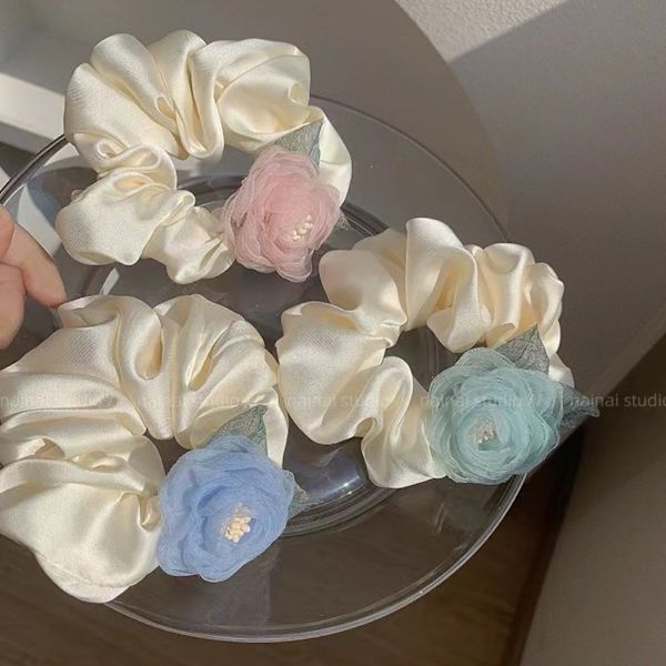 Scrunchies Hårtøj BLÅT blue