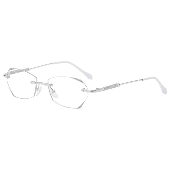 Läsglasögon Båglösa SILVER STYRKA 1,5X Silver Strength 1.5x