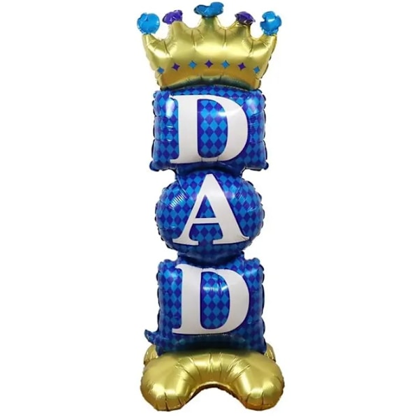 Pysyvä äiti Ilmapallo Hyvää syntymäpäivää Ilmapallot DAD DAD Dad