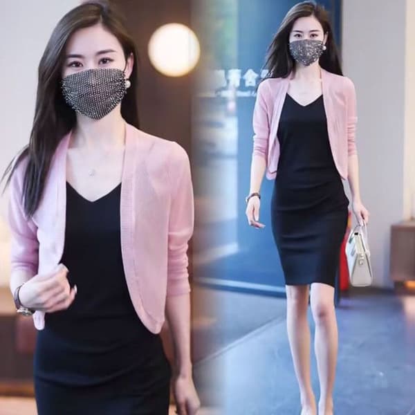 Damkofta för luftkonditionerade miljöer ROSA pink