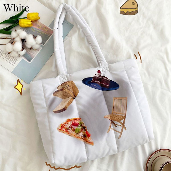 Skuldertaske Tote Tasker HVID white