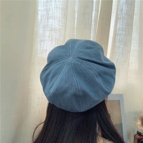 Basker Brättlös hatt LJUSBLÅ Light Blue