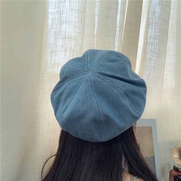 Beret Uden Skygge LYSEBLÅ Light Blue