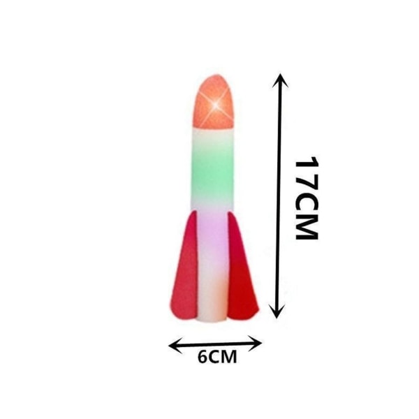 Launcher Legetøj Flying Foam Rockets ENKEL SINGLE Single
