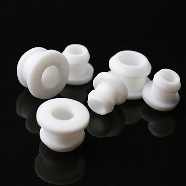 4st Gummihylsor Gummiplugg Hålhylsa VIT DIA 17MM X White Dia 17mm x ID 13mm