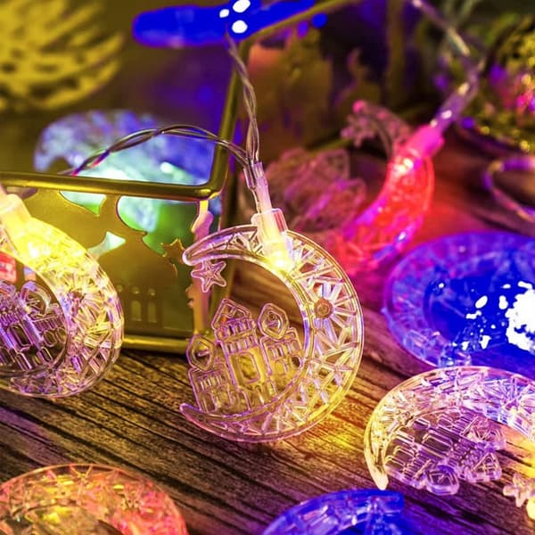EID Mubarak LED-ljusslinga STYLE 2 STYLE 2 Style 2