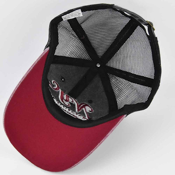 Kirjekirjonta Baseball-lippikset Distressed haalistuneet hatut HARMAA grey
