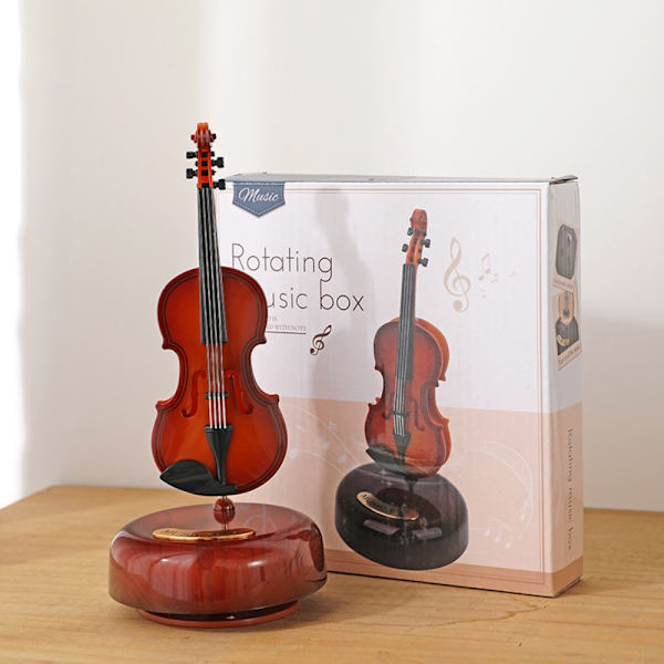 Roterende musikkboks Musikkinstrumentmodell Musikkboks C C C