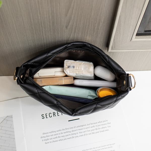 Messenger-taske Skuldertaske SORT black