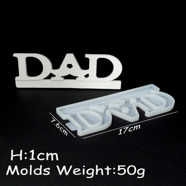 Silikoneform Lyseform FAR FAR dad