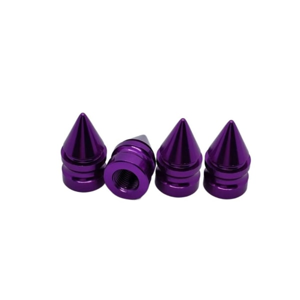 4kpl autonrenkaiden cap Renkaiden venttiilinkorkit PURPURIA Purple