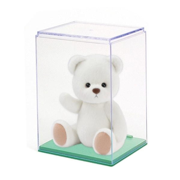 Förvaringsbox Docka Display Box TRANSPARENT L transparent L