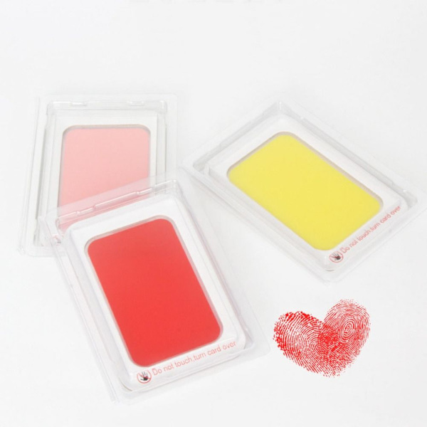 Baby Footprint Ink Pad Pet Håndaftryk SORT Black