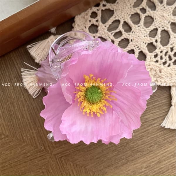 Dobbeltsidet Blomster Griber Haj Klips 5 5 5