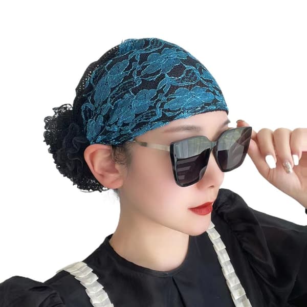 Turbanhatter Hodeskjerf GRÅ Grey