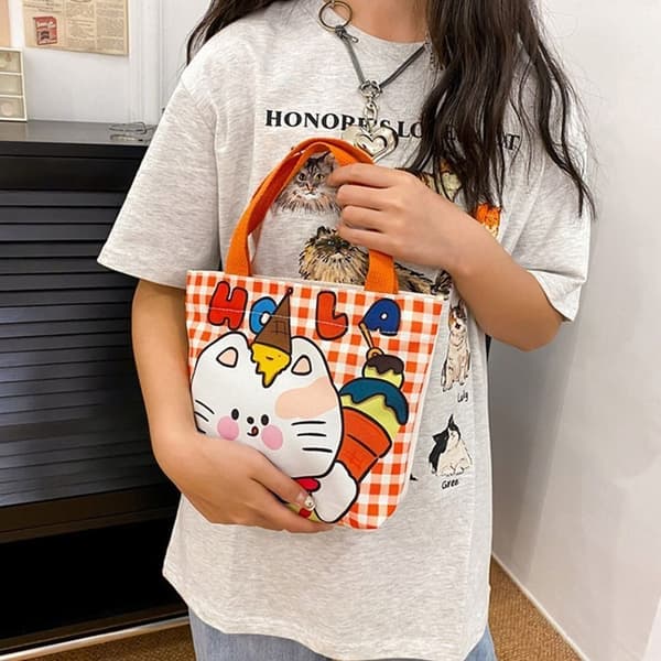 Skuldertaske Tote Tasker ORANGE Orange