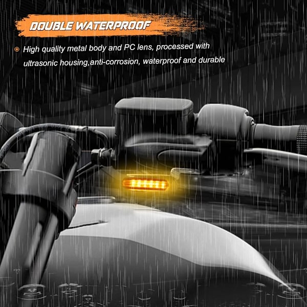 1 par Universal Blinkers Mini Blinkers LED Blinkers