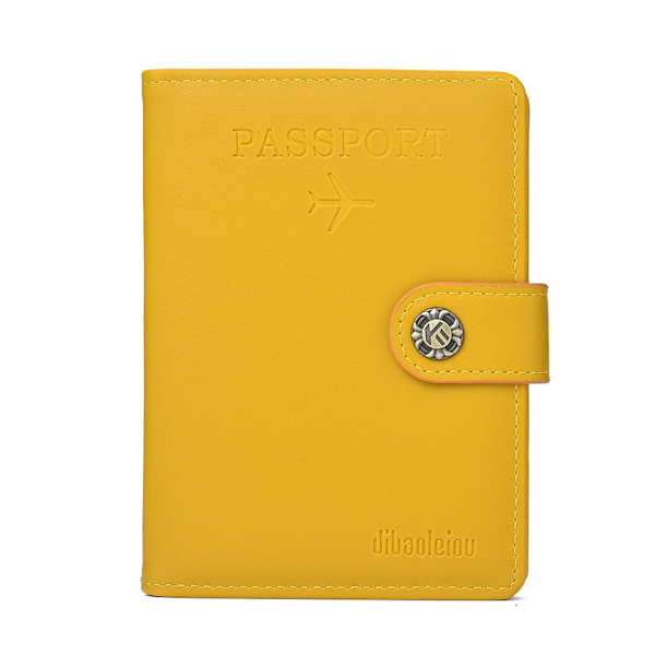 Pascover Pasholderetuiet GUL Yellow