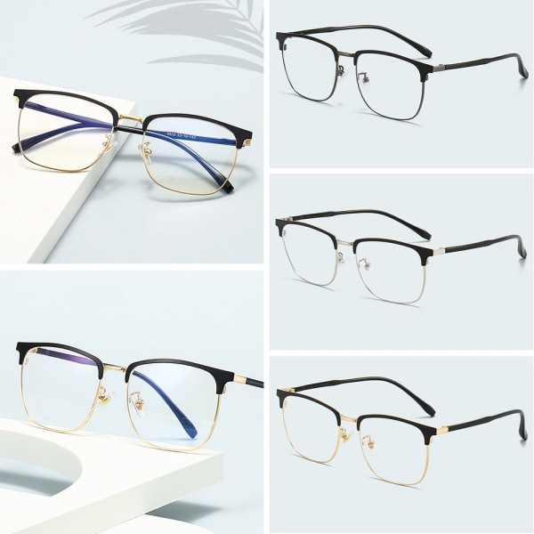 Overdimensjonerte briller Briller SVART Black