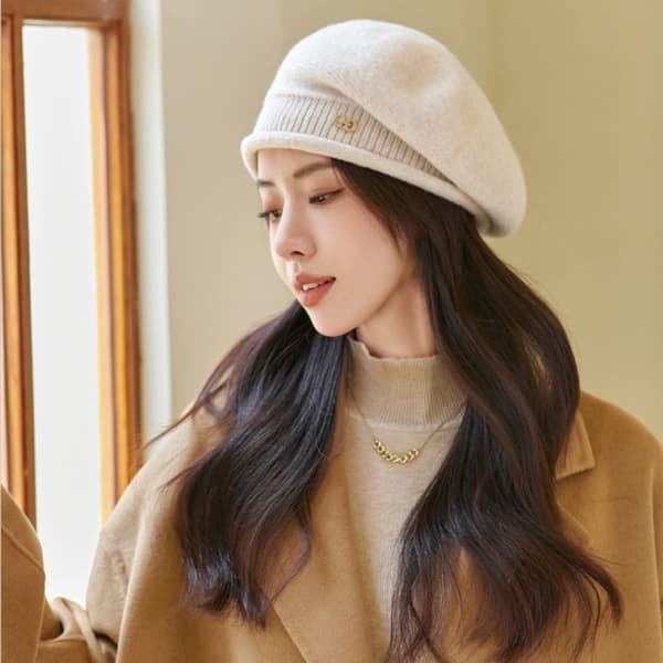 Baret Hue Dame Beanie MØRK GRÅ dark grey