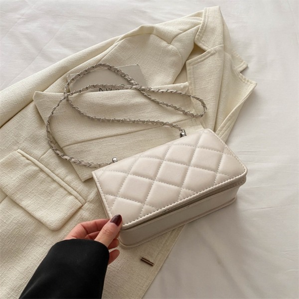 Skulderveske Messenger Bag HVIT White