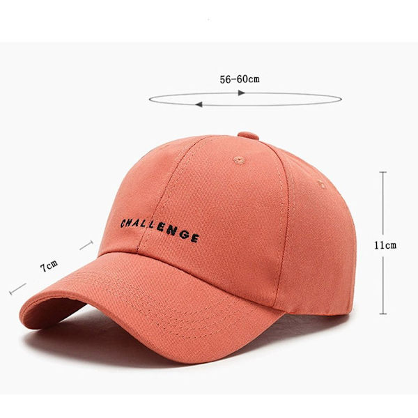 Baseballcaps Hip Hop-hatter ORANSJE Orange