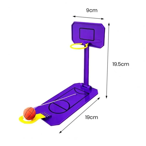 Bordbasketballspill Stressavlastningsleke GUL yellow