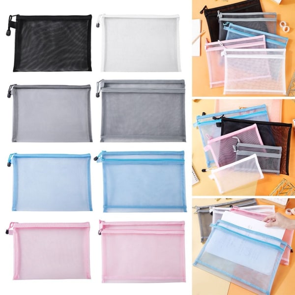 A4 asiakirjalaukku vetoketjullinen case GRAY TYYPPI1 TYYPPI1 grey Type1-Type1