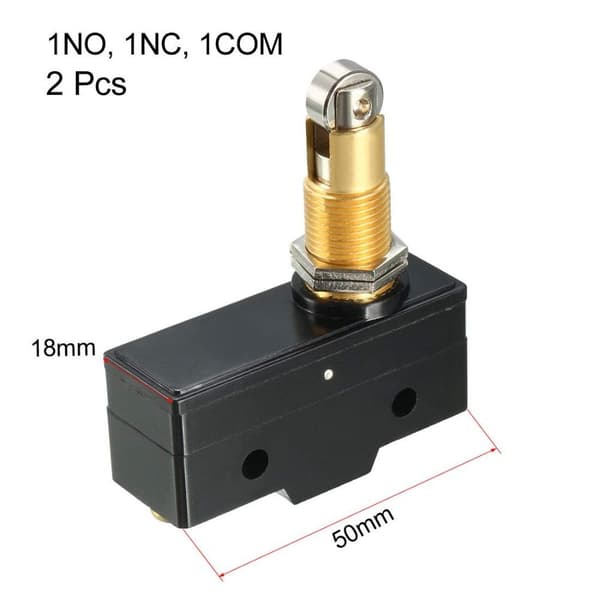 2 stk. Skrue Terminal Micro Endestop Rejse Endestop Micro Switch