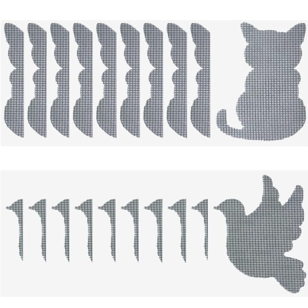 Window Screen Reparasjon Patch Screen Mesh Tape 30 STK 30 STK 30pcs
