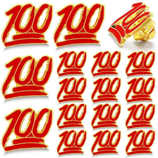 12 st Full poäng Brosch Medalj Emalj Pin Lapel Pin