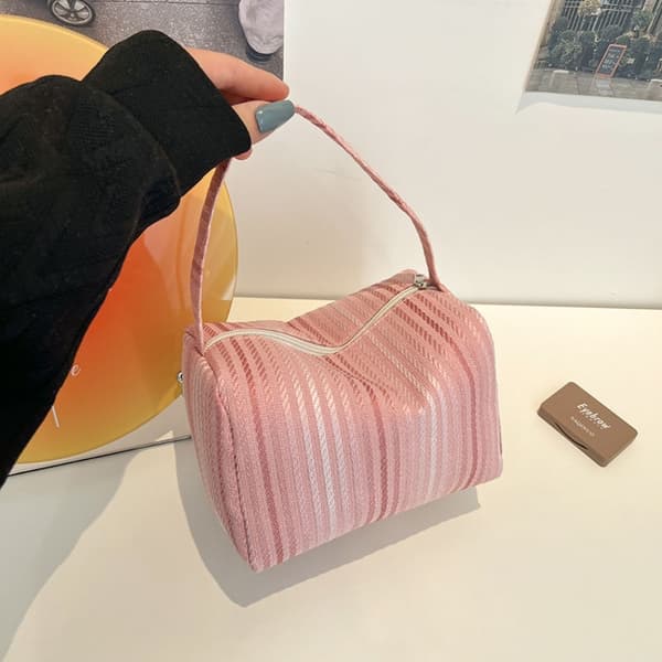 Makeuptaske Toilettaske LYSERØD Pink