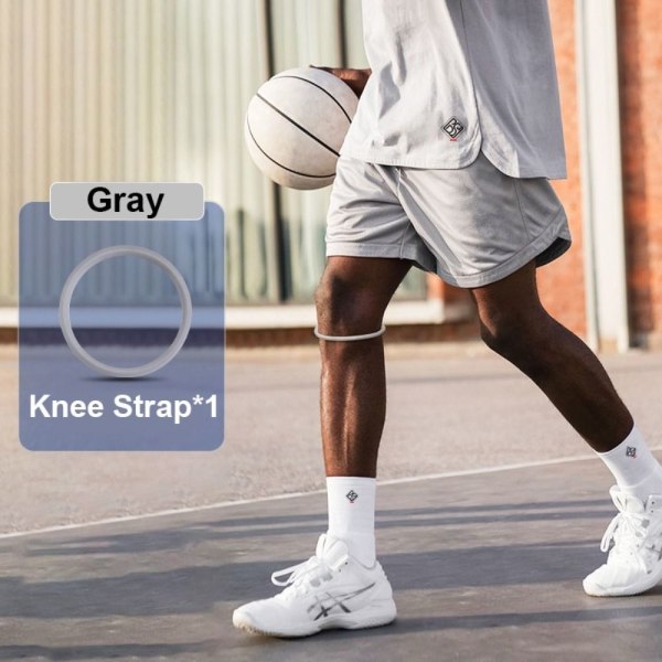 Patella Stabilisator Patella sene Knæstropper GRÅ 1STK 1STK Grey 1PC-1PC