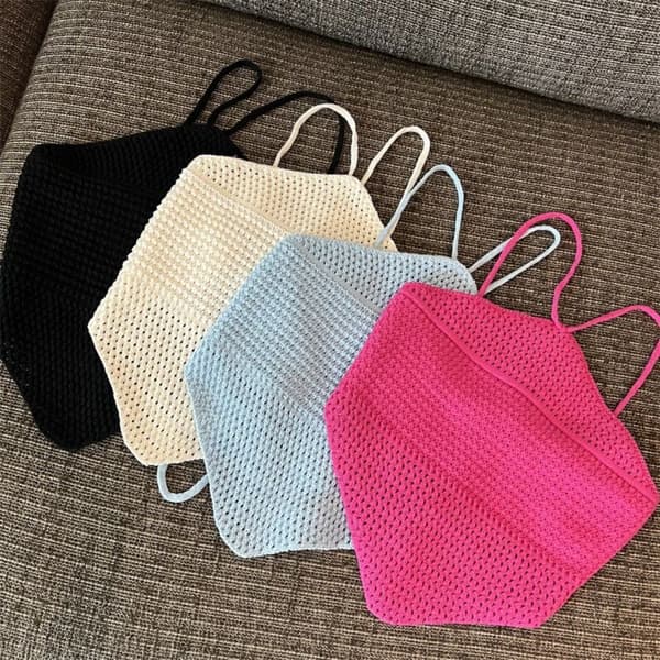 Hals slyngevest SORT Black