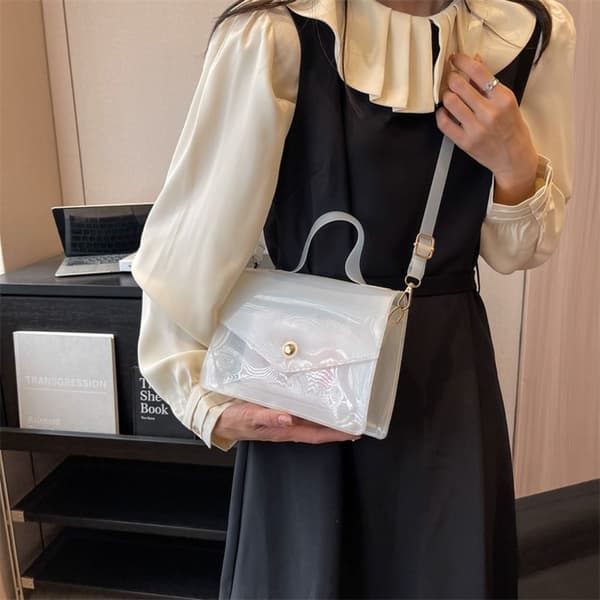 Skuldertaske Messenger Taske SORT Black