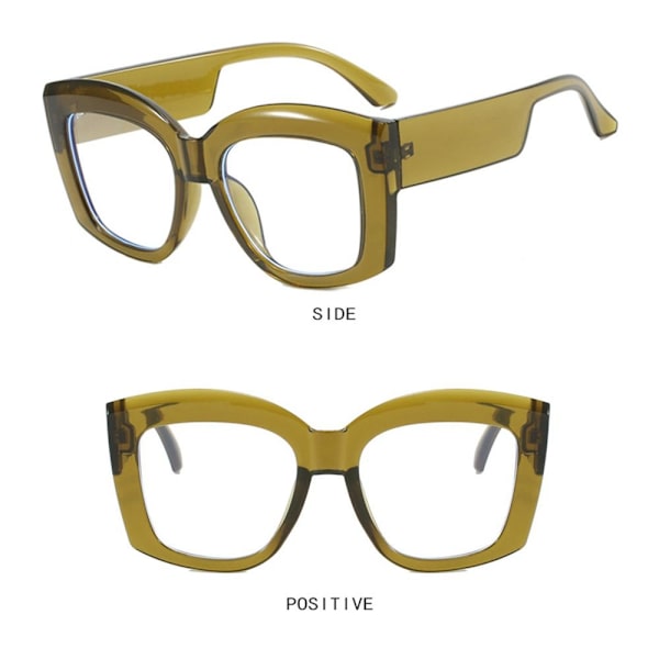 Anti-Blue Light Glasses Neliömäiset silmälasit HARMAAT Grey