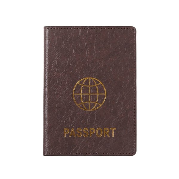 RFID Passport Cove Passport Protector 01-BRUN 01-BRUN 01-Brown