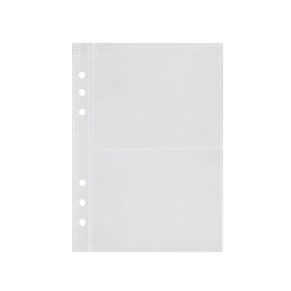 10 STK Løsblade Album Fotokort Album Binder TRANSPARENT 2 transparent 2 grids-1-2 grids-1