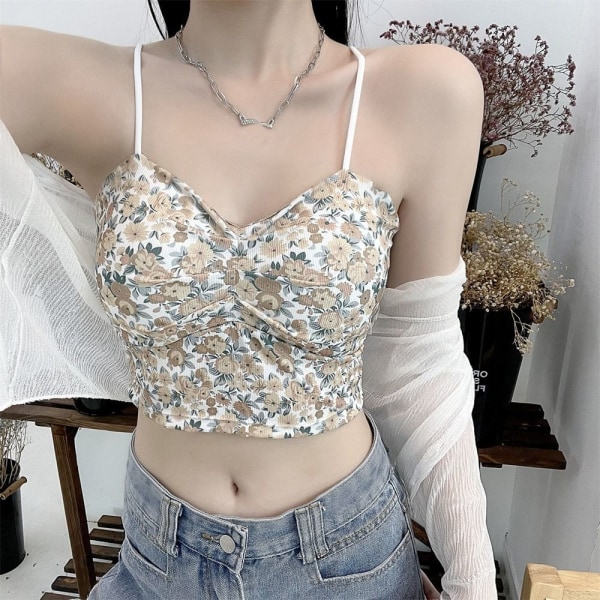 Kukkakuvioiset Camisole- print , VÄRI 1 VÄRI 1 Color 1