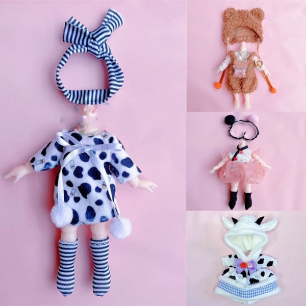 Dukketøj Kjoler Animal Doll Outfit 10 10 10