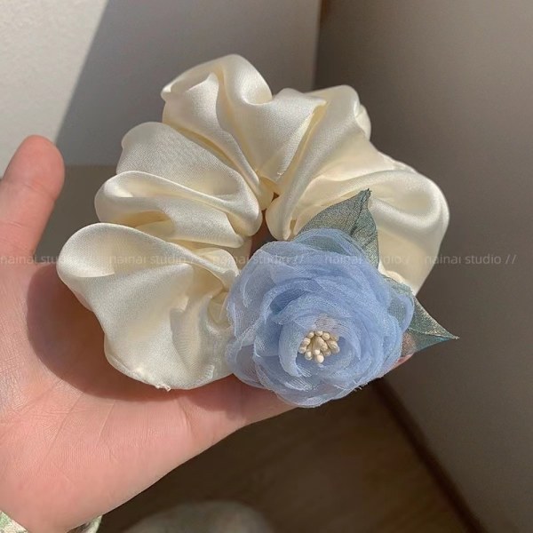 Scrunchies Hårtøj BLÅT blue