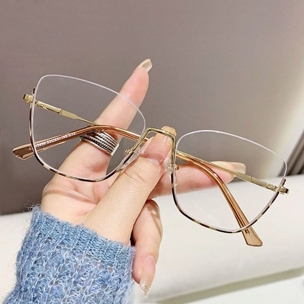 Anti-Blue Light Glasses Neliömäiset silmälasit RUSKEA Brown