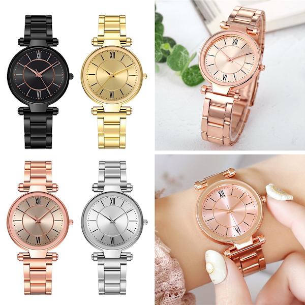 Dameur Quartz Armbåndsur ROSÉGULD rose gold